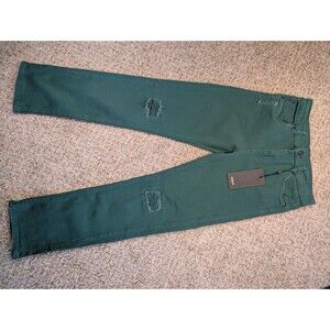 NWT Hudson Parker Green Straight Girls  Size 14 pant